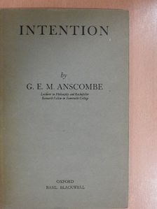 G. E. M. Anscombe - Intention [antikvár]