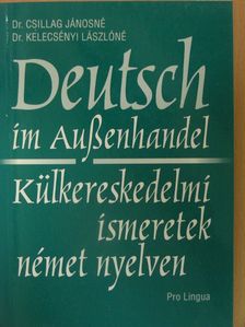 Dr. Csillag Jánosné - Deutsch im Aussenhandel [antikvár]