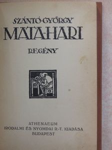 Szántó György - Mata-hari [antikvár]