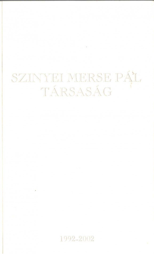 Szemadám György - Szinyei Merse Pál Társaság [antikvár]