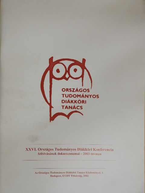 Országos Tudományos Diákköri Tanács [antikvár]