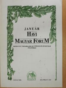 Bálint László - Havi Magyar Fórum 2006. január [antikvár]