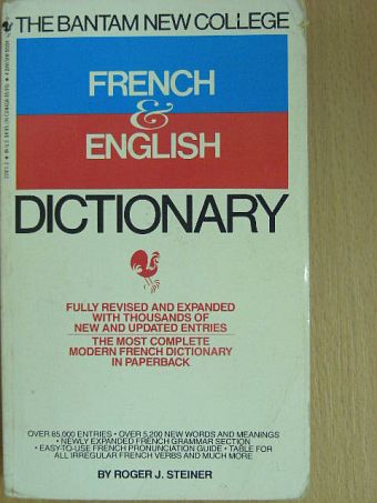 Robert J. Steiner - French and English Dictionary/Dictionnaire Anglais et Francais [antikvár]