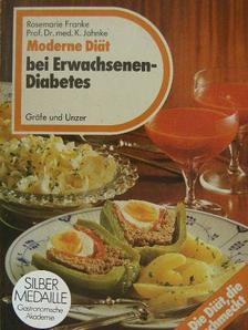 Rosemarie Franke - Moderne Diät bei Erwachsenen-Diabetes [antikvár]