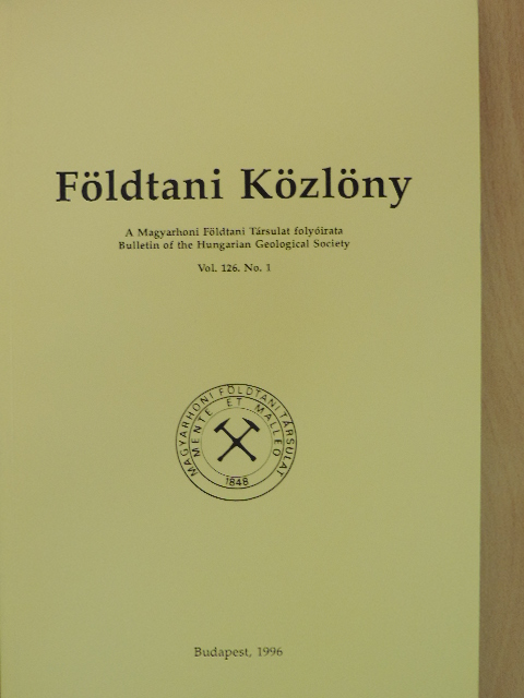 Király Edit - Földtani Közlöny 1996/1. [antikvár]