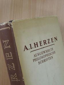 A. I. Herzen - Ausgewählte Philosophische Schriften [antikvár]