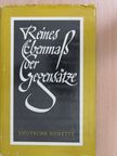 Daniel Georg Morhof - Reines Ebenmaß der Gegensätze [antikvár]