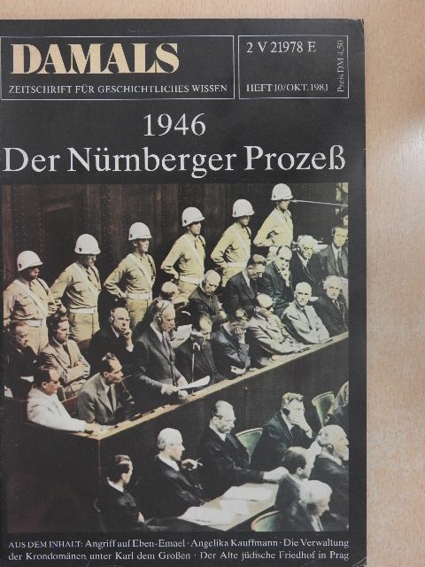 Hagen Schneider - Damals Okt. 1981 [antikvár]