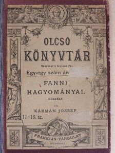 Kármán József - Fanni hagyományai [antikvár]