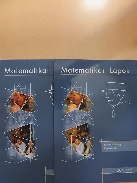 Ádám András - Matematikai Lapok 2009/1-2. [antikvár]