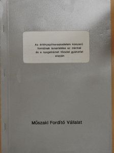 Dr. Nádas Gábor - Az értékpapírkereskedelem korszerű formáinak ismertetése az amerikai és a nyugatnémet tőzsdei gyakorlat alapján [antikvár]