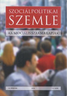Lakner Zoltán Lehel - Szociálpolitikai Szemle IV. évfolyam/ 1-2. szám [antikvár]