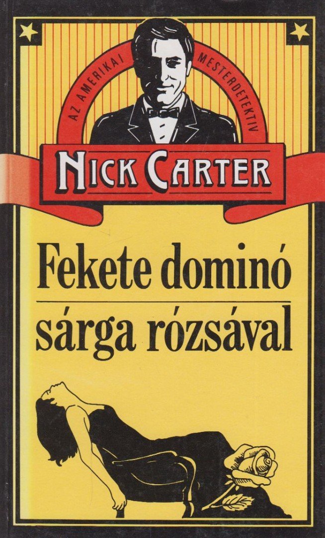 VÉBER KÁROLY - Fekete dominó sárga rózsával [antikvár]