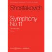 SHOSTAKOVICH, DIMITRI - SYMPHONY NO.11 IN G MINOR - FULL SCORE