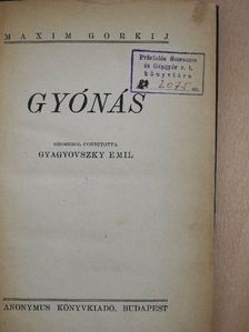 Maxim Gorkij - Gyónás [antikvár]