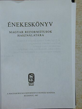 Énekeskönyv [antikvár]