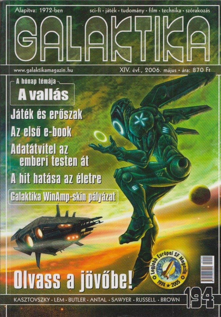 BURGER ISTVÁN - Galaktika 194. XIV. évf. 2006. május [antikvár]