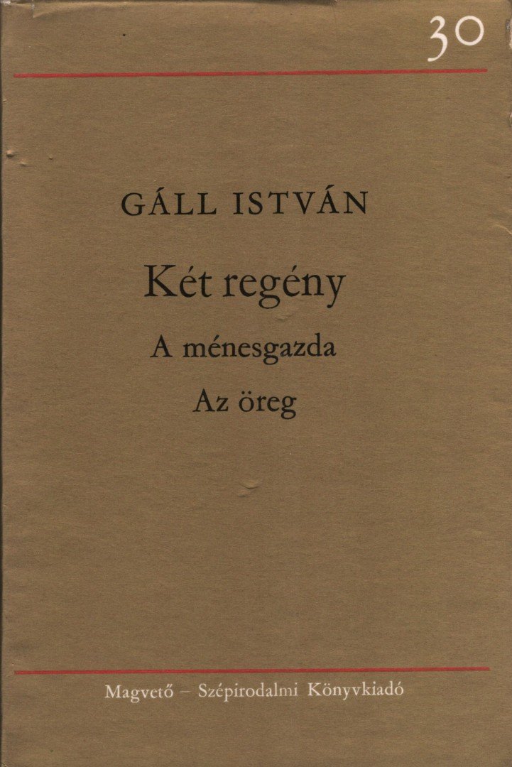 Gáll István - Két regény [antikvár]