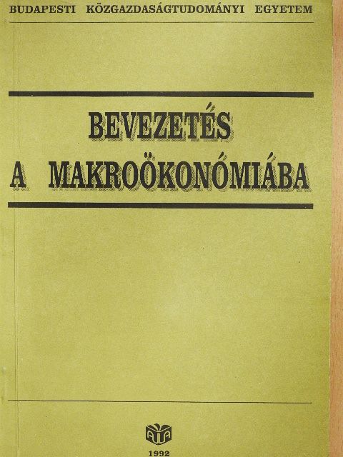 Berde Éva - Bevezetés a makroökonómiába [antikvár]
