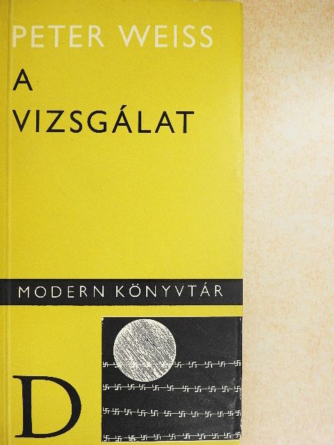 Peter Weiss - A vizsgálat [antikvár]