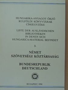 Német Szövetségi Köztársaság [antikvár]