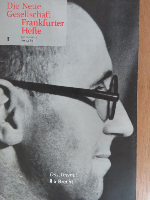 Jan Bielicki - Die Neue Gesellschaft/Frankfurter Hefte 1/1998 [antikvár]