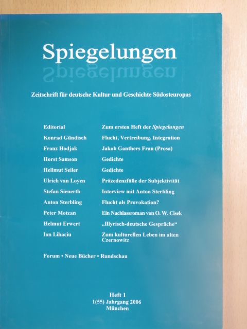 Franz Hodjak - Spiegelungen 2006/1 [antikvár]