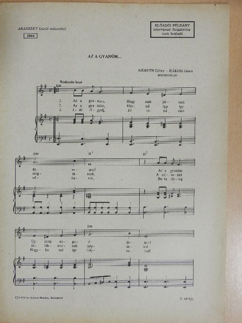 Németh Gábor - Az a gyanúm... [antikvár]