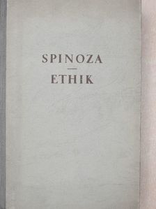 Benedict De Spinoza - Ethik [antikvár]