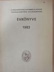 A Magyarországi Református Egyház Teológiai Doktorai Kollégiumának évkönyve 1983 [antikvár]