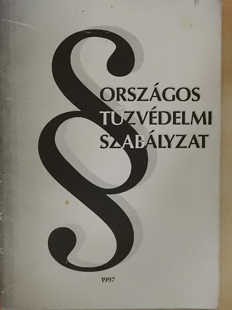 Országos Tűzvédelmi Szabályzat [antikvár]