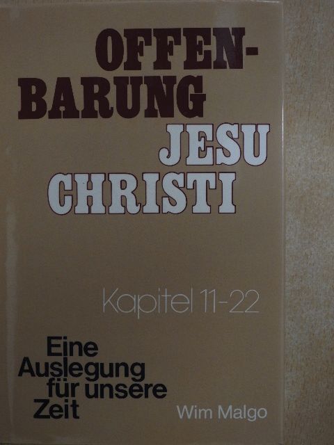 Wim Malgo - Offenbarung Jesu Christi II. [antikvár]
