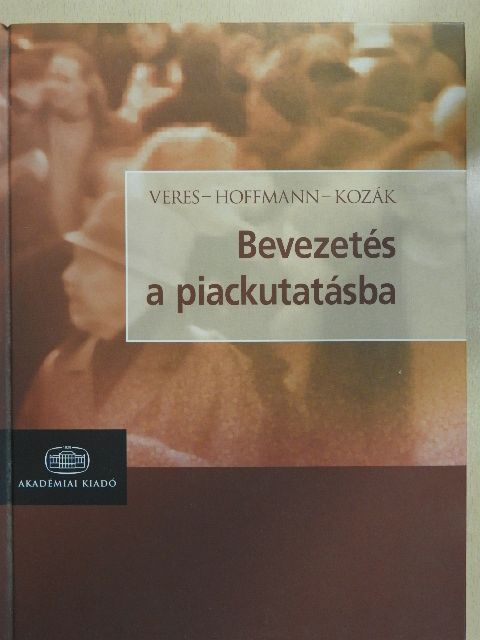 Bacher János - Bevezetés a piackutatásba [antikvár]