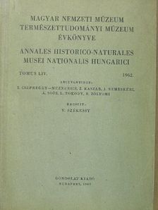 Babos M. - Magyar Nemzeti Múzeum-Természettudományi Múzeum évkönyve 1962. [antikvár]