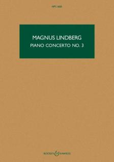 LINDBERG, MAGNUS - PIANO CONCERTO NO. 3 - FULL SCORE