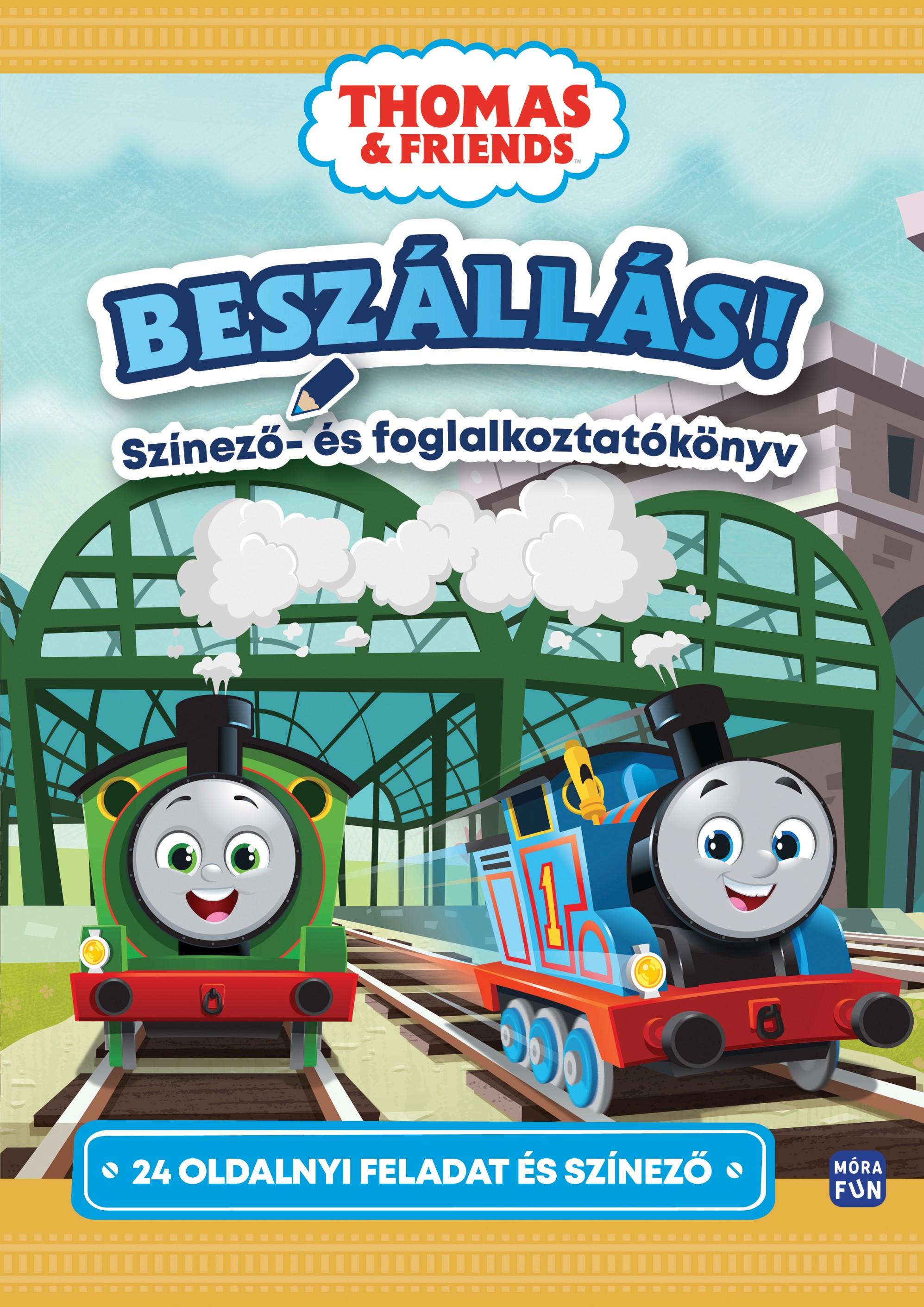 Thomas &amp; Friends - Beszállás! Színező- és foglalkoztatókönyv 