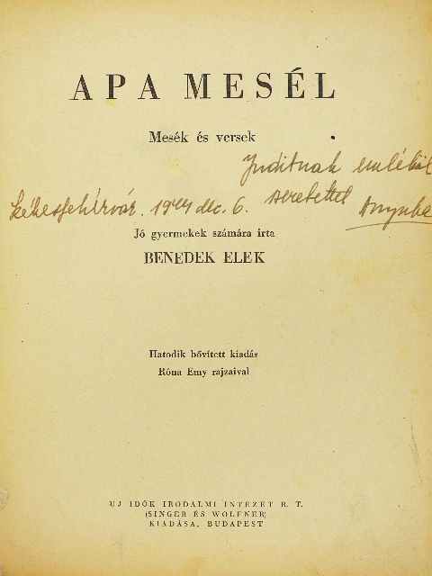 Benedek Elek - Apa mesél [antikvár]