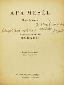 Benedek Elek - Apa mesél [antikvár]