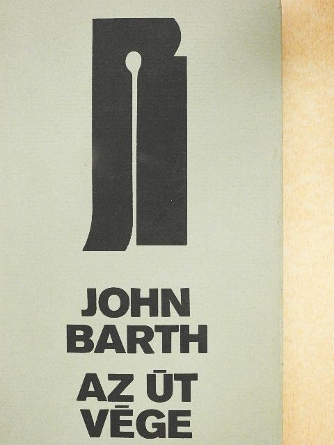 John Barth - Az út vége [antikvár]