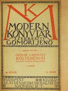 Giousé Carducci - Giousé Carducci költeményei [antikvár]