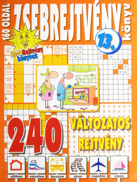Zsebrejtvény könyv 13. [antikvár]