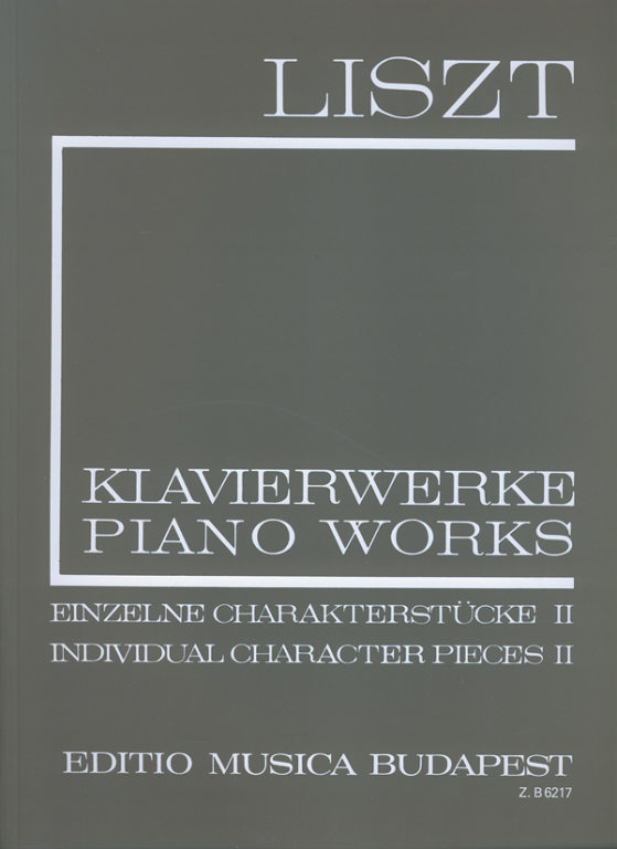 Liszt Ferenc - LISZT ÖSSZKIADÁS I/12 EINZELNE CHARAKTERSTÜCKE II
