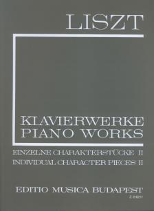 Liszt Ferenc - LISZT ÖSSZKIADÁS I/12 EINZELNE CHARAKTERSTÜCKE II