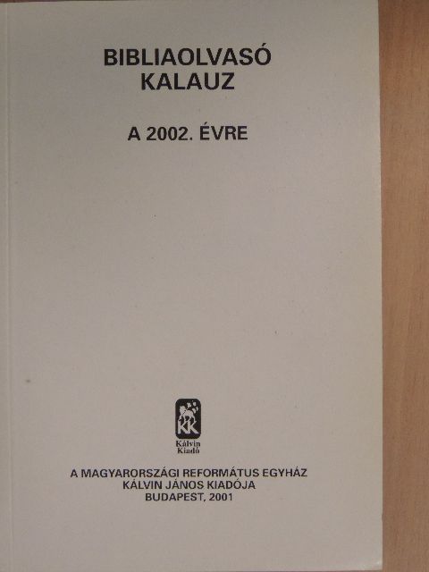 Bibliaolvasó kalauz a 2002. évre [antikvár]