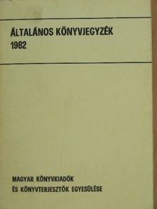 Általános könyvjegyzék 1982 [antikvár]