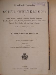 Griechisch-Deutsches Schul-Wörterbuch (gótbetűs) [antikvár]