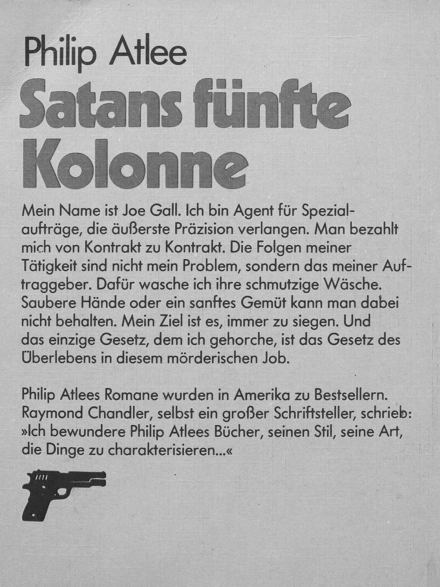 Philip Atlee - Satans Fünfte Kolonne [antikvár]