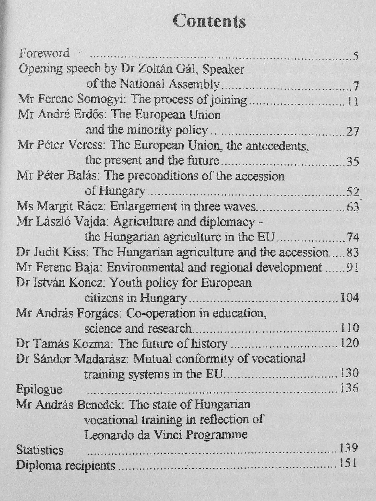 Baja Ferenc - Getting Acquainted with the European Union [antikvár]