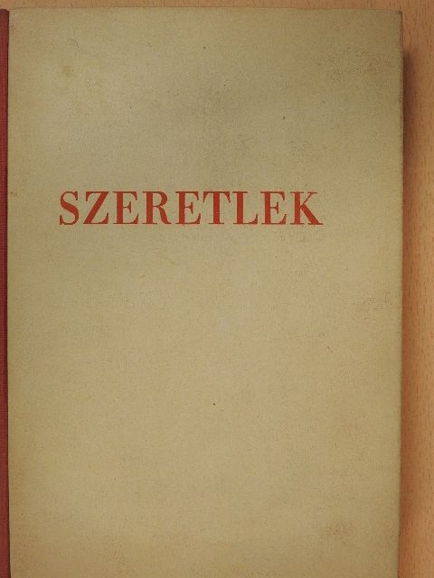 Ady Endre - Szeretlek [antikvár]