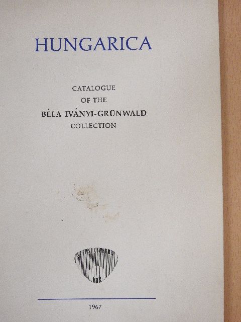 Hungarica [antikvár]